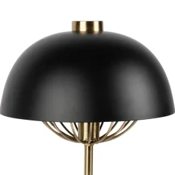 Fabrique de Styles Lampes À Poser*Lampe en fer noir et doré h42cm - Ardecor