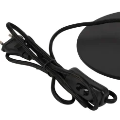 Fabrique de Styles Lampes À Poser*Lampe en fer noir et doré h42cm - Ardecor