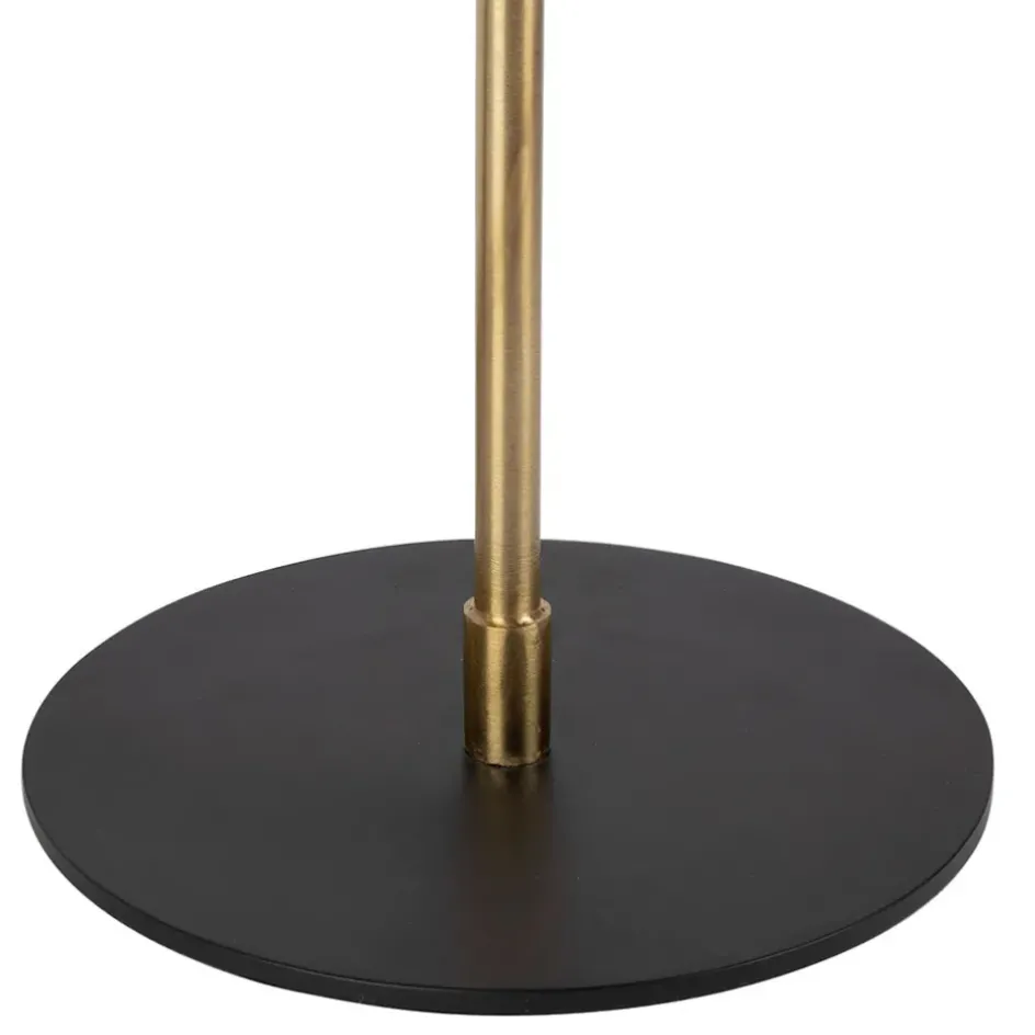 Fabrique de Styles Lampes À Poser*Lampe en fer noir et doré h42cm - Ardecor