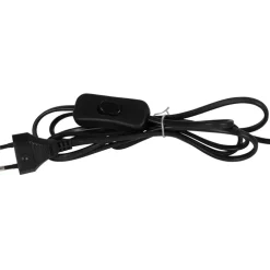 Fabrique de Styles Lampes À Poser*Lampe en manguier et coton h47.5cm - Eterra