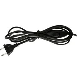 Fabrique de Styles Lampes À Poser*Lampe en papier et lin blanc et support en manguier d43xh31cm - Fontelo