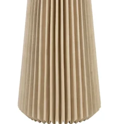 Fabrique de Styles Lampes À Poser*Lampe en papier et lin h94cm - Fontelo