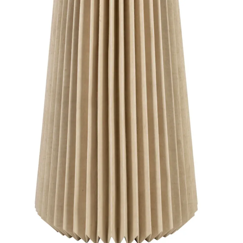 Fabrique de Styles Lampes À Poser*Lampe en papier et lin h94cm - Fontelo