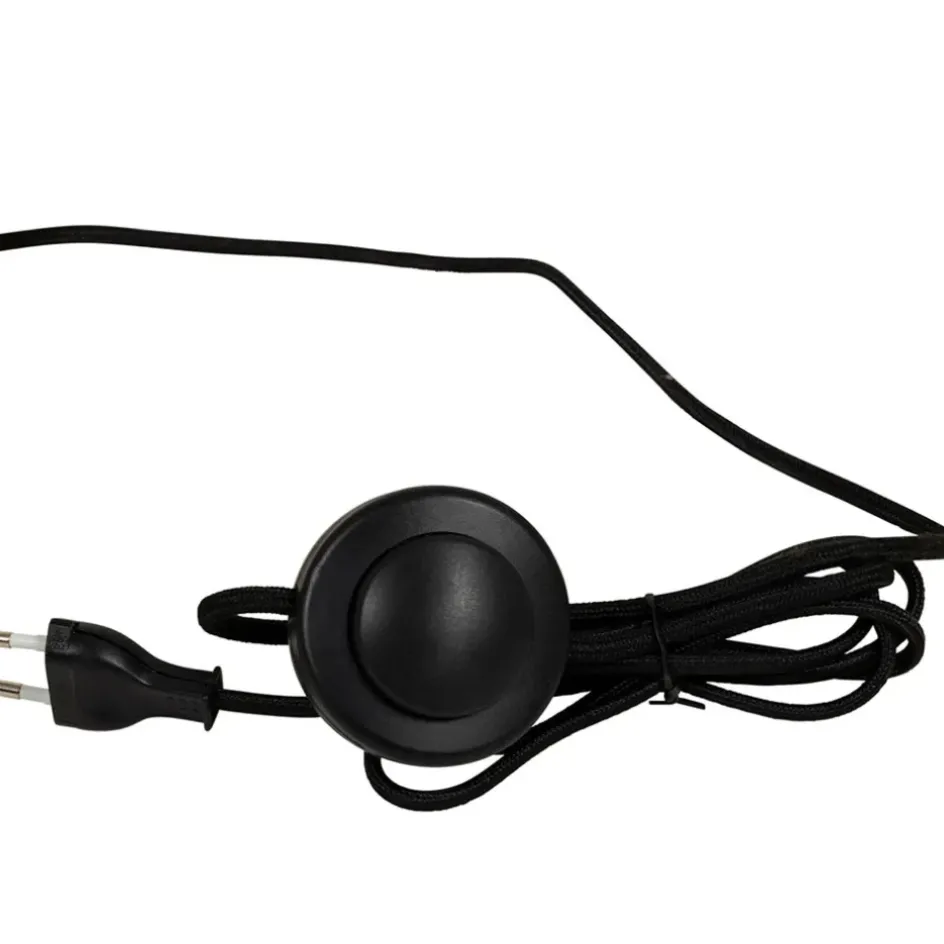 Fabrique de Styles Lampes À Poser*Lampe en papier et lin h94cm - Fontelo