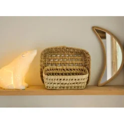 Fabrique de Styles Lampes À Poser*Lampe en porcelaine h18.5cm - Ours Polaire