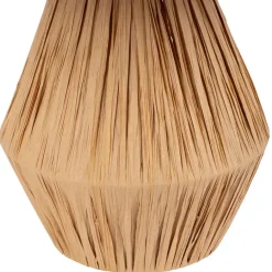 Fabrique de Styles Lampes À Poser*Lampe en raphia et fer h41cm - Calypsa