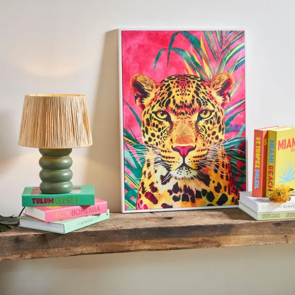 Fabrique de Styles Lampes À Poser*Lampe en terre cuite émeraude h36cm - Nira