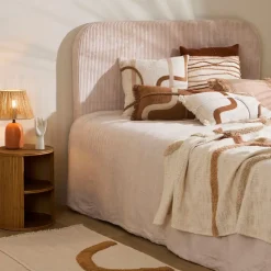 Fabrique de Styles Lampes À Poser*Lampe en terre cuite mate et naturel h32cm - Nira