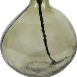 Fabrique de Styles Lampes À Poser*Lampe en verre et jute h46cm - Heliac