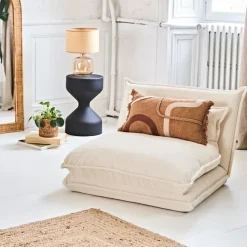 Fabrique de Styles Lampes À Poser*Lampe en verre et papier h36cm - Celeste