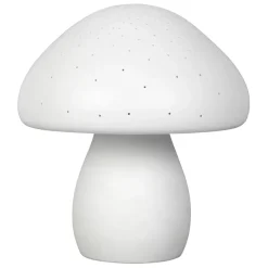 Enfant Fabrique de Styles Déco*Lampe led champignon en porcelaine h22cm - Champignon