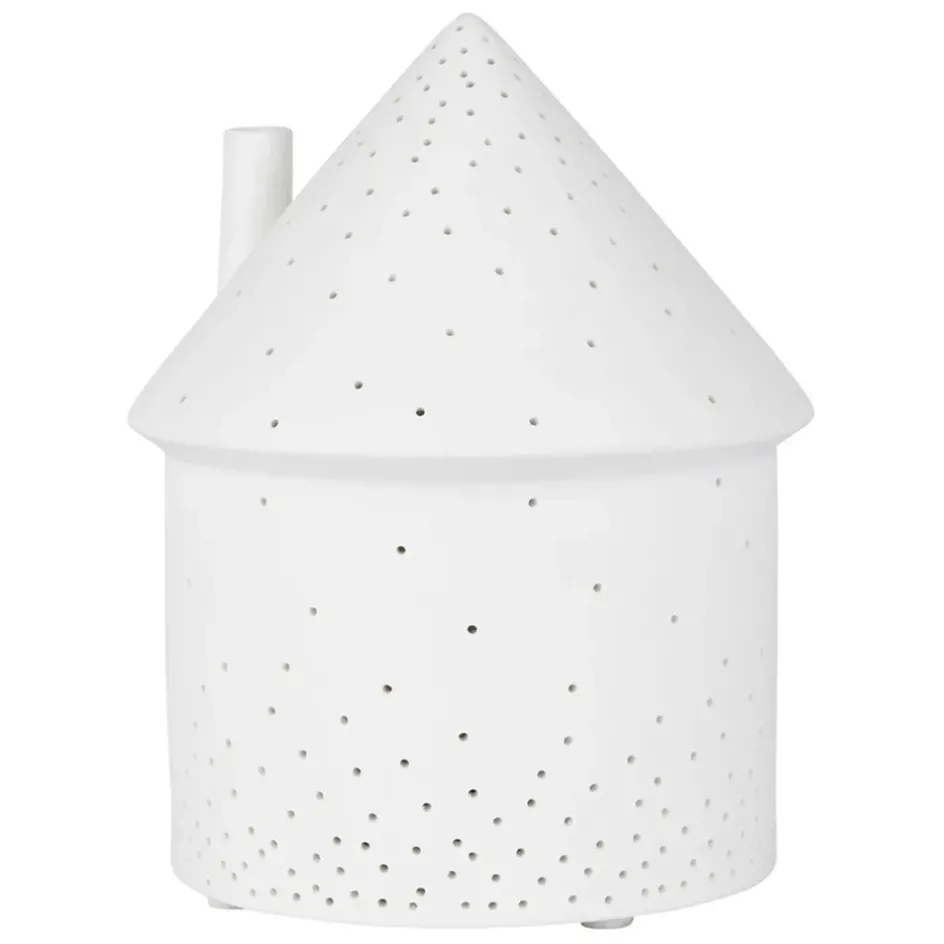 Fabrique de Styles Lampes À Poser*Lampe maison en porcelaine h17cm - Beezz