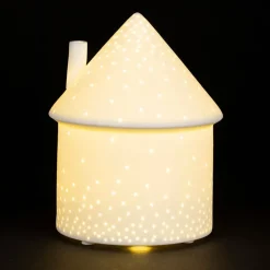 Fabrique de Styles Lampes À Poser*Lampe maison en porcelaine h17cm - Beezz