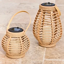 Enfant Fabrique de Styles Luminaires|Jardin*Lanterne solaire effet bougie h15cm