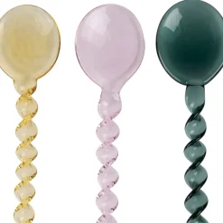 Fabrique de Styles Accessoires Vin Et Cocktails*Lot de 4 agitateurs en verre borosilicate h17cm - Funny