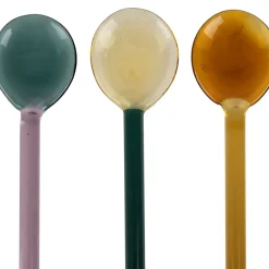 Fabrique de Styles Accessoires Vin Et Cocktails*Lot de 4 agitateurs en verre borosilicate h12.5cm - Funny