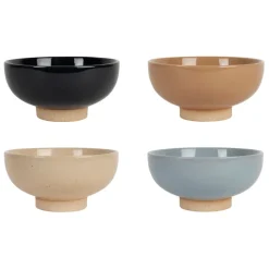 Fabrique de Styles Bols Et Coupelles*Lot de 4 bols en terre cuite 37cl - Ekume