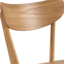 Fabrique de Styles Chaises*Lot de 2 chaises de salle à manger en chêne - Roxy