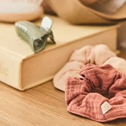 Fabrique de Styles Accessoires Mode*Lot de 2 chouchous gaze de coton