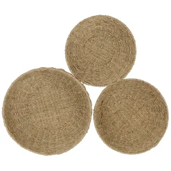 Fabrique de Styles Paniers Et Corbeilles*Lot de 3 corbeilles en jonc de mer - Borneo