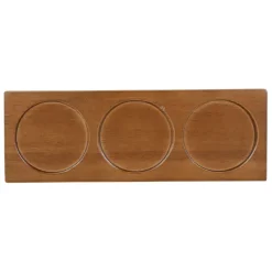 Fabrique de Styles Bols Et Coupelles*Lot de 3 coupelles en grès et plateau terracotta, vert et blanc - romance vegetal