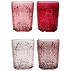 Fabrique de Styles Verres À Eau Et Gobelets*Lot de 4 gobelets en verre 35cl - Starla