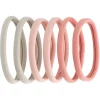Fabrique de Styles Accessoires Mode*Lot de 6 élastiques sans couture