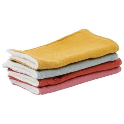 Fabrique de Styles Accessoires Soins*Lot de 4 lingettes ecolo grand modele scintillant