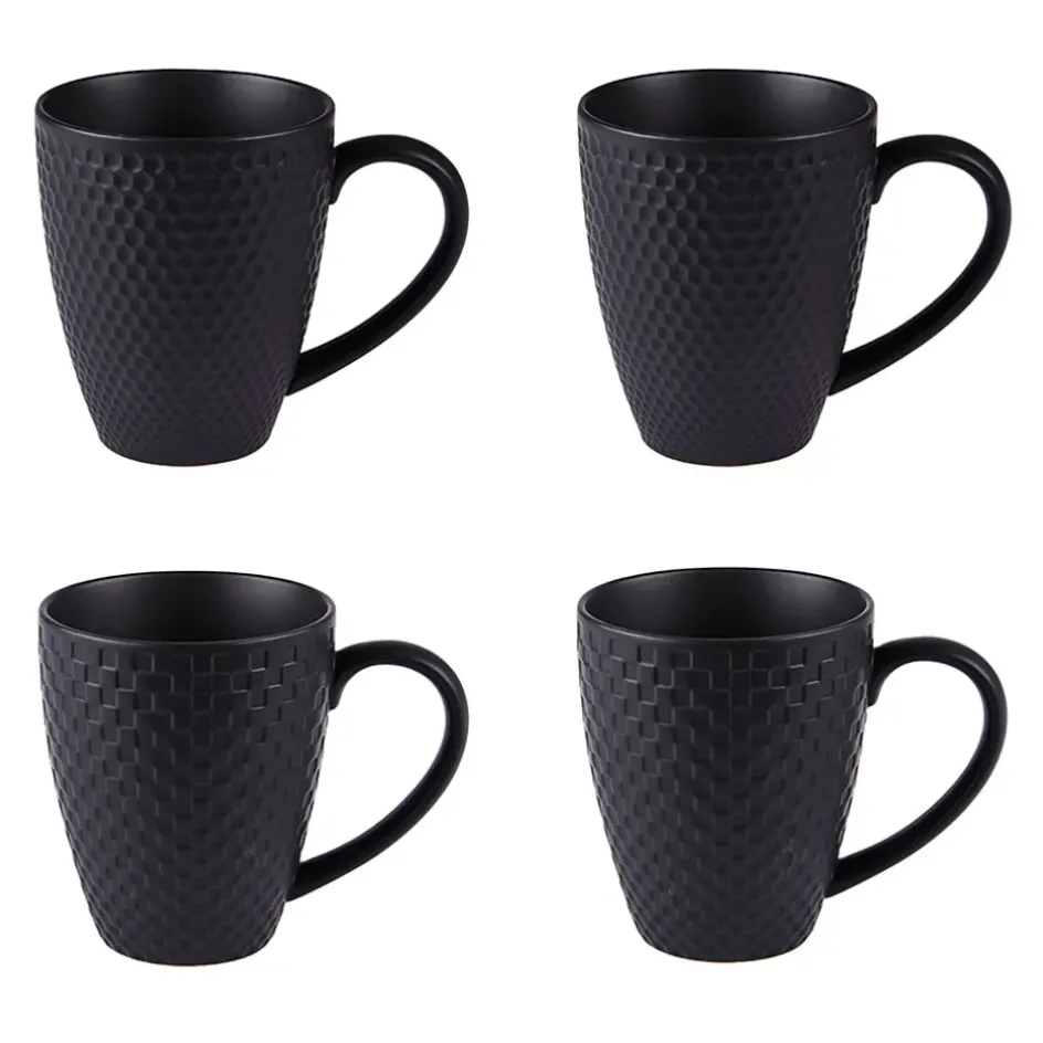 Fabrique de Styles Tasses Et Mugs*Lot de 4 mugs en porcelaine mat