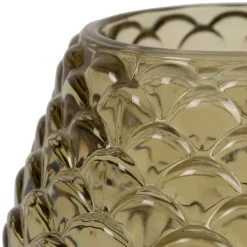 Fabrique de Styles Photophores, Bougeoirs Et Lanternes*Lot de 3 photophores en verre h8.6cm - Prisca