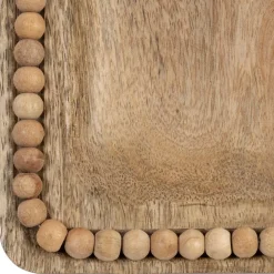 Fabrique de Styles Plats Et Saladiers*Lot de 2 plats en manguier - Eté A La Mer