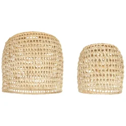 Fabrique de Styles Suspensions*Lot de 2 suspensions en rotin non électrifiée - Hera