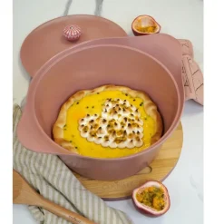 Fabrique de Styles Plats Et Appareils De Cuisson*L'incroyable Cocotte guimauve d24cm avec poignée bonbon