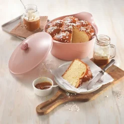 Fabrique de Styles Plats Et Appareils De Cuisson*L'incroyable Cocotte guimauve d24cm avec poignée bonbon