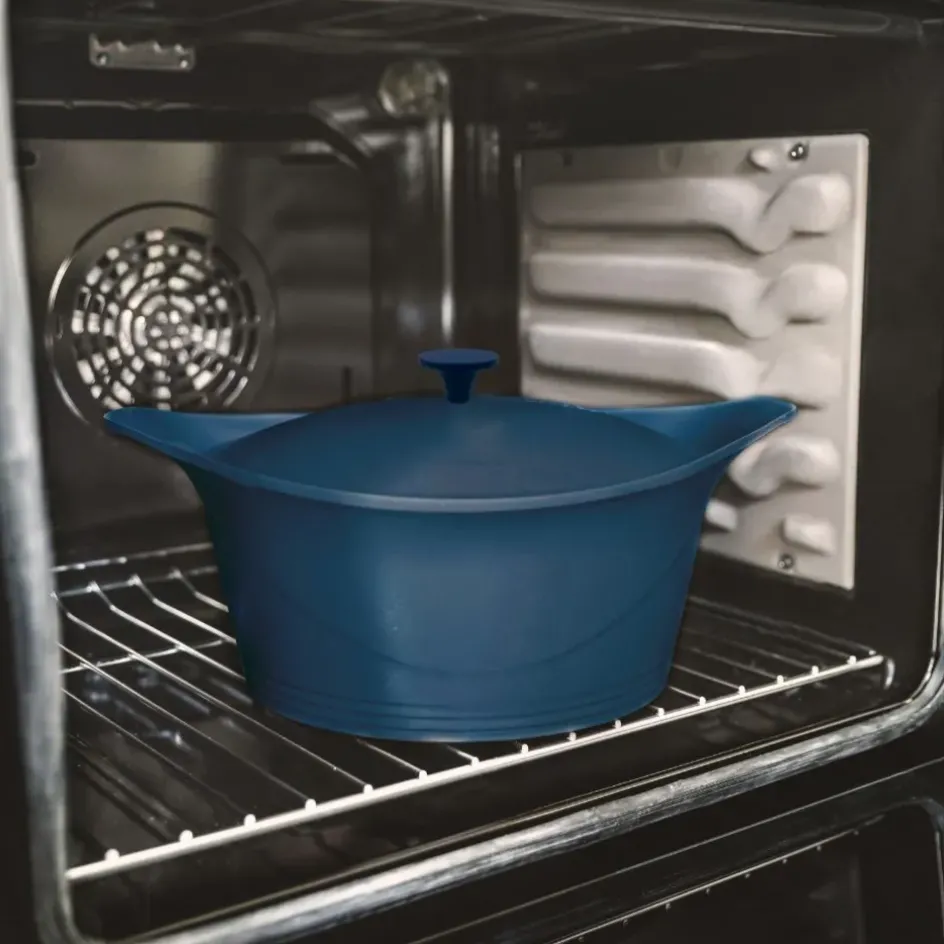 Fabrique de Styles Plats Et Appareils De Cuisson*L'incroyable Cocotte myrtille d24cm avec poignée en métal
