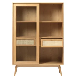 Fabrique de Styles Buffets Et Vitrines*Meuble haut en placage chêne h160cm - barrali