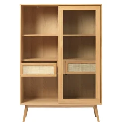 Fabrique de Styles Buffets Et Vitrines*Meuble haut en placage chêne h160cm - barrali
