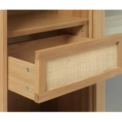 Fabrique de Styles Buffets Et Vitrines*Meuble haut en placage chêne h160cm - barrali