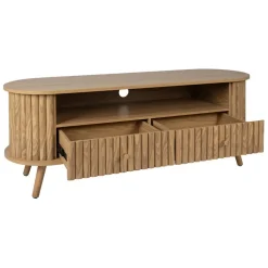 Fabrique de Styles Meubles Tv*Meuble TV en bois L130cm - Saori