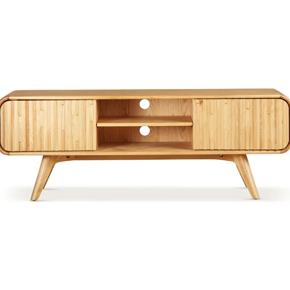 Fabrique de Styles Meubles Tv*Meuble TV en chêne naturel L165cm - Sublime