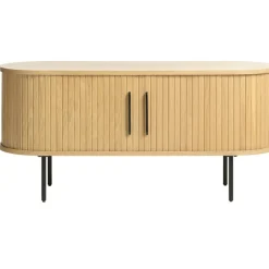 Fabrique de Styles Meubles Tv*Meuble TV en placage chêne l120cm - nola