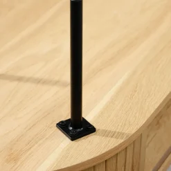 Fabrique de Styles Meubles Tv*Meuble TV en placage chêne l120cm - nola