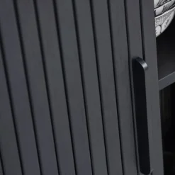 Fabrique de Styles Meubles Tv*Meuble TV en placage chêne L123cm - Nola