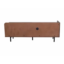 Fabrique de Styles Meubles Tv*Meuble TV en placage noyer 150x55cm - Gino