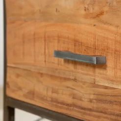 Fabrique de Styles Meubles Tv*Meuble TV industriel en acacia et fer L120cm - Factory