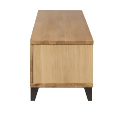 Fabrique de Styles Meubles Tv*Meuble TV en chêne 2 portes L150cm - Manny