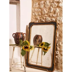 Fabrique de Styles Miroirs*Miroir antique en bois et doré 80x105cm