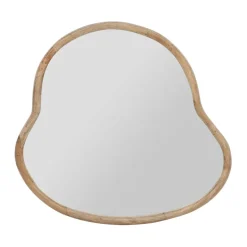 Fabrique de Styles Miroirs*Miroir asymetrique en manguier 66x62cm - Hervea