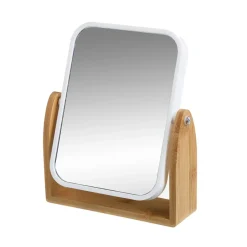 Fabrique de Styles Miroirs*Miroir carre grossissant blanc
