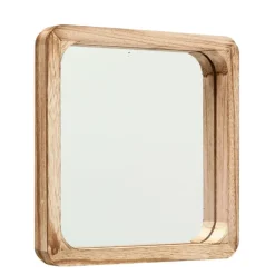 Fabrique de Styles Miroirs*Miroir carre en paulownia 30x30cm - Mambo